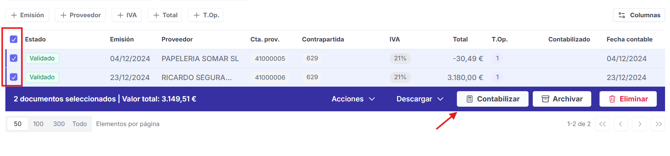Contabilizar
