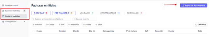 Importar documentos